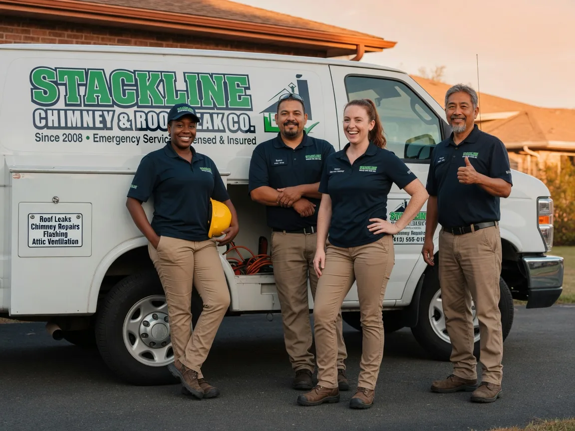 Chimney flashing repair company in Briscoe, TX